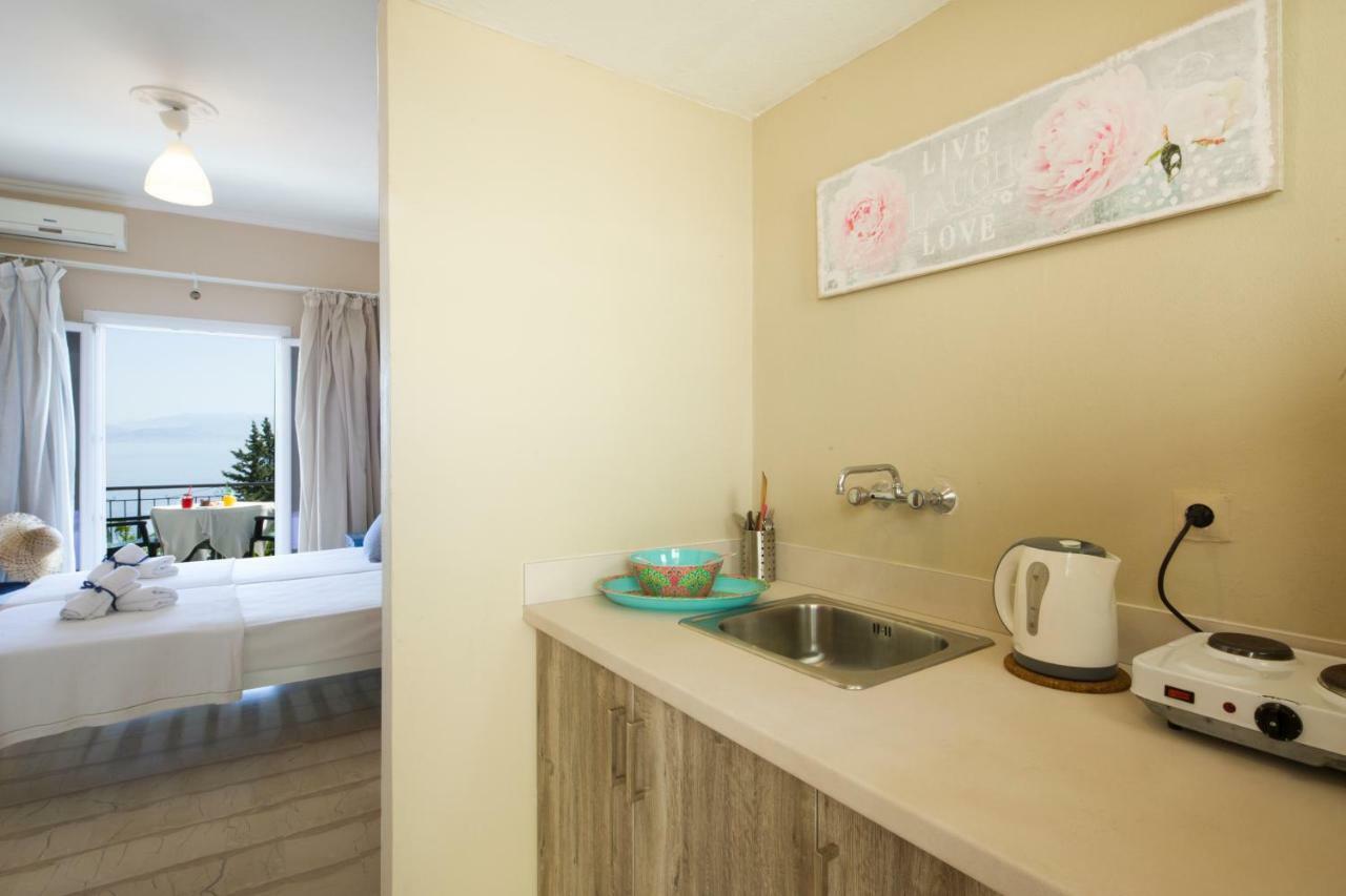 Casa Dei Venti - Sea View Apartments - 100M From The Beach Benitses  Zewnętrze zdjęcie